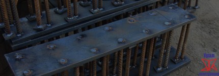 Закладные изделия,<br/> блоки фундаментные - Изготовление опор трубопроводов, полумуфт и изделий из фторопласта - УралКонструкция